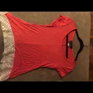 coral tee